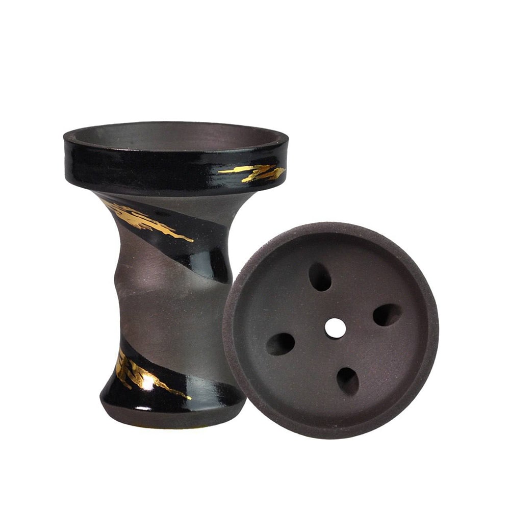 Глиняні чаші для кальяну Personalka Bowl Gold Black